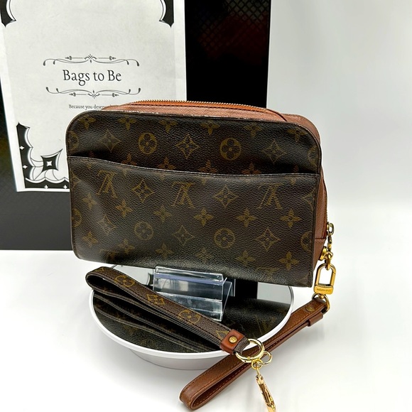 Louis Vuitton Handbags - LOUIS Vuitton Vintage Monogram Canvas Orsay Clutch 2 Styles of LV Straps